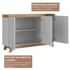 Buffet Para Sala De Jantar 150x96x40cm John 3 Portas 150cm Br