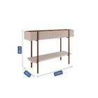 Buffet Para Sala De Jantar 1 Prateleira Mdf Aplique 3d Lira C