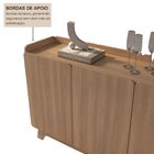 Buffet Para Sala De Jantar 200x96x40cm John Freijó