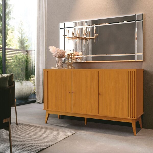 Buffet Para Sala De Jantar 3 Portas Argo   Cedro