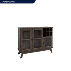 Buffet Para Sala De Jantar 3 Portas França Imbuia Natural