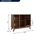 Buffet Para Sala De Jantar 3 Portas França Ypê