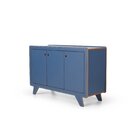 Buffet Para Sala De Jantar 3 Portas James 130cm X 45cm X 85cm