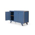 Buffet Para Sala De Jantar 3 Portas James 130cm X 45cm X 85cm