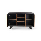 Buffet Para Sala De Jantar 3 Portas James Preto