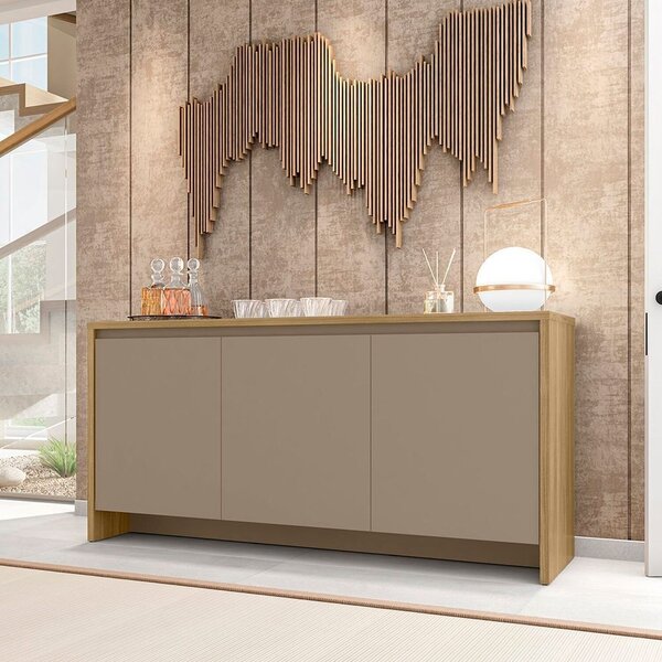 Buffet Para Sala De Jantar 3 Portas Madrid Hannover/fendi