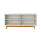 Buffet Para Sala De Jantar 4 Portas Com Pés De Madeira Maciça