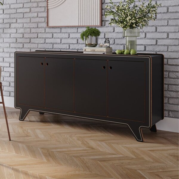 Buffet Para Sala De Jantar 4 Portas James A 85cm X C 170cm X