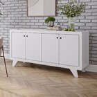 Buffet Para Sala De Jantar 4 Portas James Branco