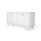 Buffet Para Sala De Jantar 4 Portas James Branco