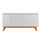 Buffet Para Sala De Jantar 4 Portas Pará Branco Nature