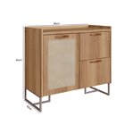 Buffet Para Sala De Jantar 90cm X 81cm Itapoá Olmo