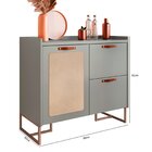 Buffet Para Sala De Jantar 90cm X 81cm Itapoá Verti