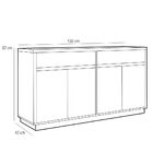 Buffet Para Sala De Jantar Ana N01 Ypê Off White - Lyam Decor