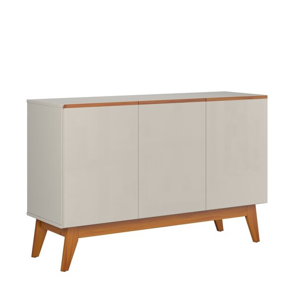 Buffet Para Sala De Jantar Ares 3 Portas Lux Off White