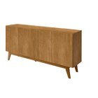 Buffet Para Sala De Jantar Ares 4 Portas Lux Nature