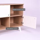 Buffet Para Sala De Jantar Com 2 Portas Elegance - 100% Mdf -