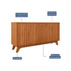 Buffet Para Sala De Jantar Em Mdf Pintura Uv Isa Cimol Cinamo