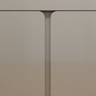 Buffet Para Sala De Jantar Laqueado 100% Mdf 2 Portas 92cm Pé