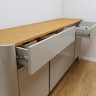 Buffet Para Sala De Jantar Laqueado 100% Mdf 4 Portas 172cm P