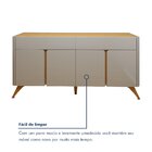 Buffet Para Sala De Jantar Laqueado 100% Mdf 4 Portas 172cm P