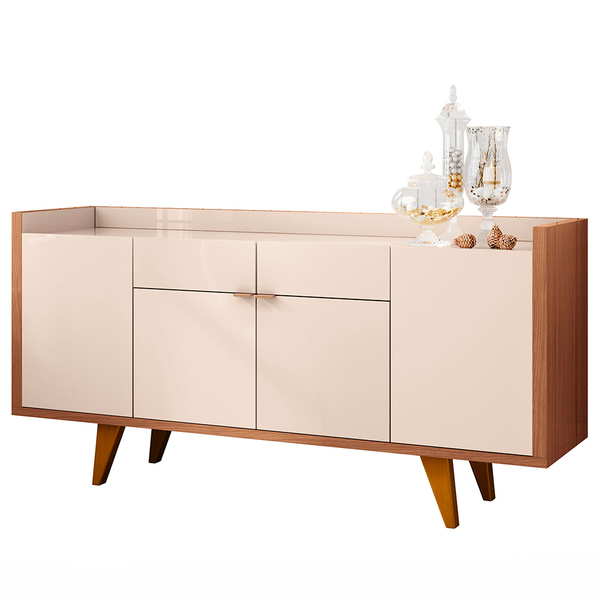 Buffet Para Sala De Jantar Madrid Nature / Off White - Casaep