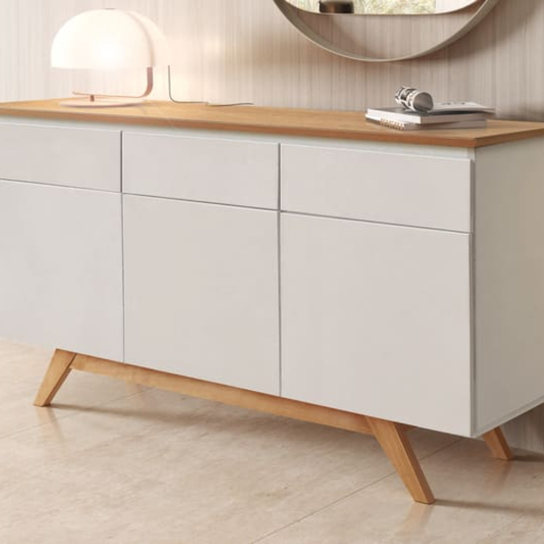 Buffet Para Sala De Jantar Moderno 3 Portas - Toronto - Star