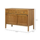 Buffet Para Sala Sabor Caseiro - Nozes - Meu Móvel De Madeira