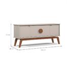 Buffet Paris 4 Pt Off White E Nature