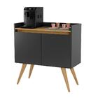 Buffet Phoenix 2 Portas Preto Mel