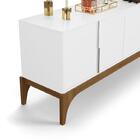 Buffet Pisa Branco E Canela