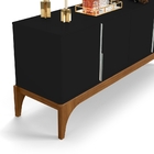 Buffet Pisa Preto Fosco E Madero Canela