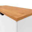 Buffet Prism 2 Pt Branco E Cinamomo