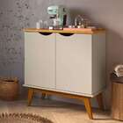 Buffet Prism 2 Pt Off White E Cinamomo