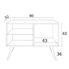 Buffet Punk 1 Pt Branco