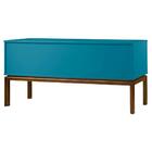 Buffet Quartzo - 2 Portas - 3 Gavetas - Máxima - Azul Turques