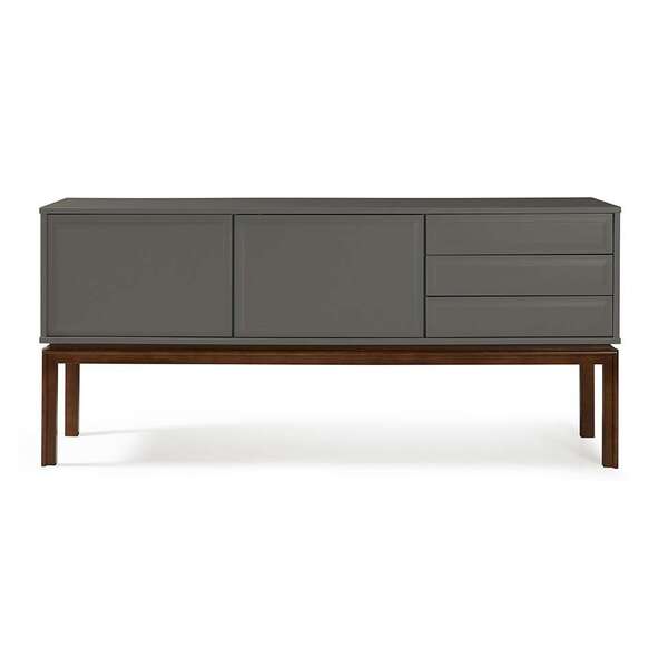 Buffet Quartzo 2 Pt 3 Gv Cacau E Cinza