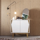 Buffet Raika 2 Portas Branco Canela