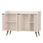 Buffet Retrô 4 Portas 119cm Jb Bechara Pérola