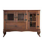 Buffet Retrô Madeira Maciça Imbuia Shop Jm