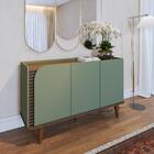 Buffet Ripado 3 Portas Salete Hortela Amendoa