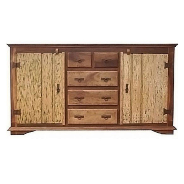 Buffet Rústico Mangue Em Madeira De Demolição - Cód 194