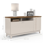 Buffet Safira Off White E Canela