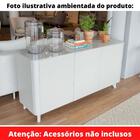 Buffet Siena Universum 150 Cm Branco Acetinado
