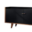 Buffet Sintonia Preto / Nature - Fdecor