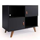 Buffet Skin 2 Pt Preto E Garapa