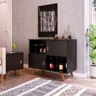 Buffet Skin 2 Pt Preto E Garapa