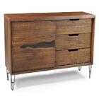 Buffet Spin Renar 152,50 Cm Cor Grafite Rustic Brown
