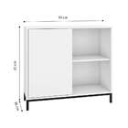 Buffet Square 1 Pt Branco