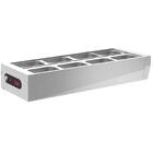 Buffet Térmico De Mesa Aquecido Inox 8 Cubas 1/2 Com Tampa 12